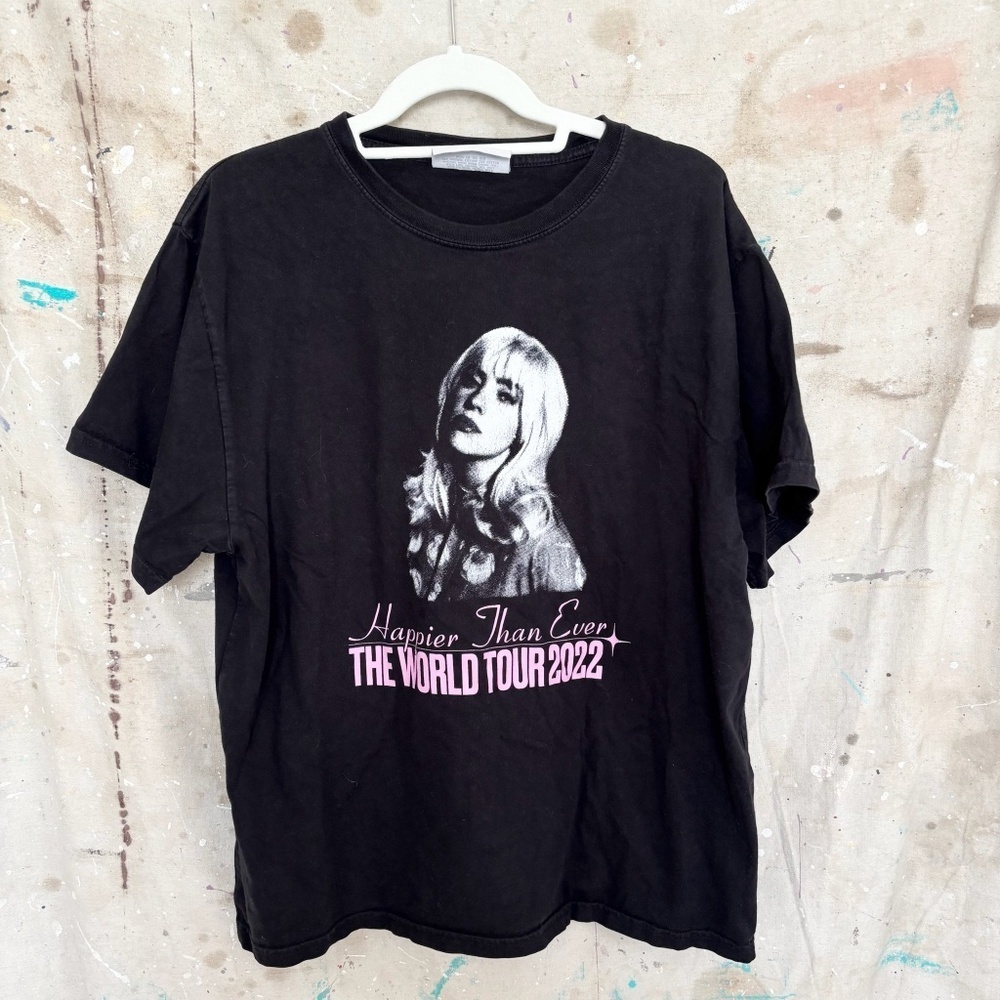 Billie Eilish Happier Than Ever Tour 2022 T-Shirt